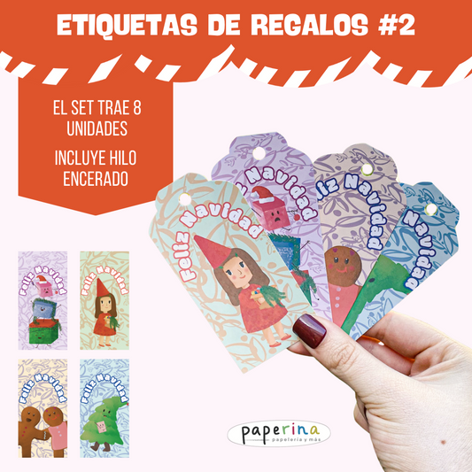 Etiquetas de Regalos #2 - Navidad