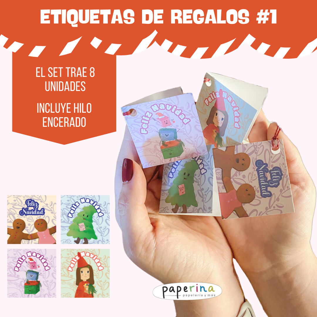 Etiquetas de Regalos #1 - NAVIDAD