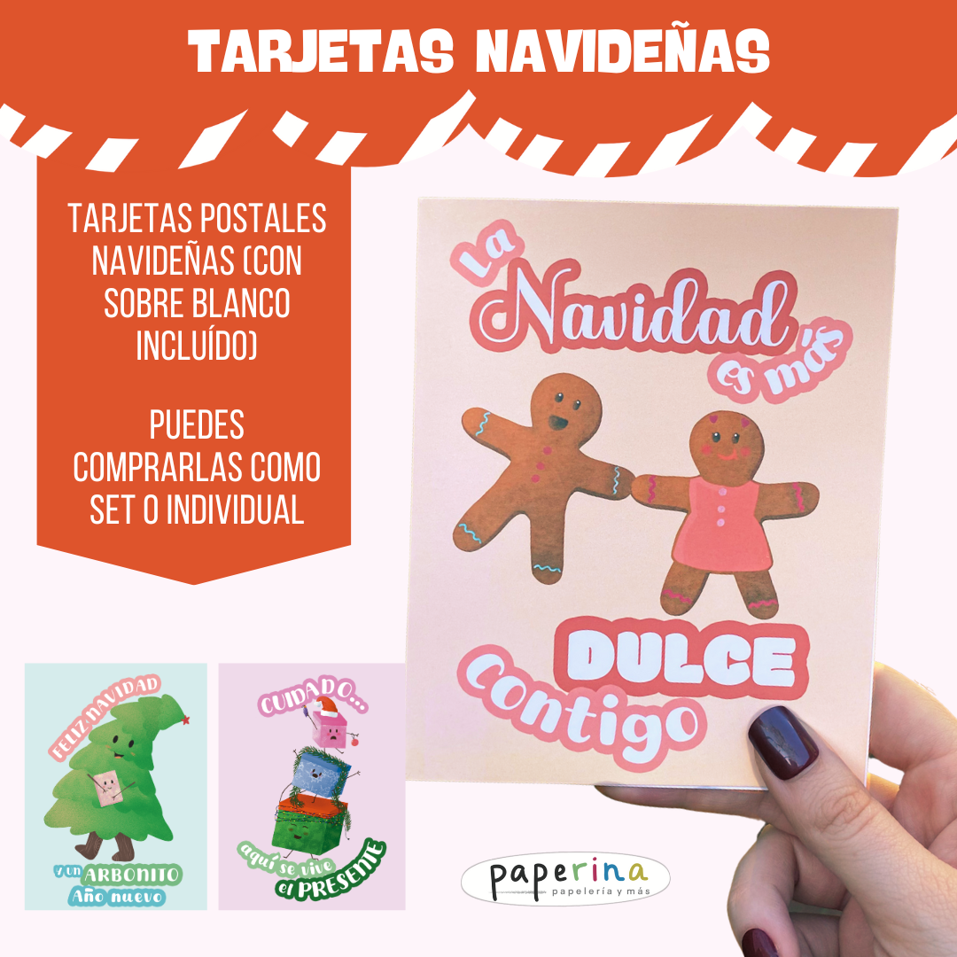 Tarjetas Postales Navideñas (individuales)