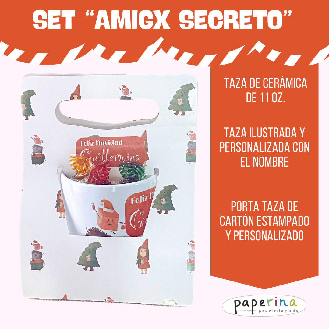 Set Taza - "Amigo Secreto"